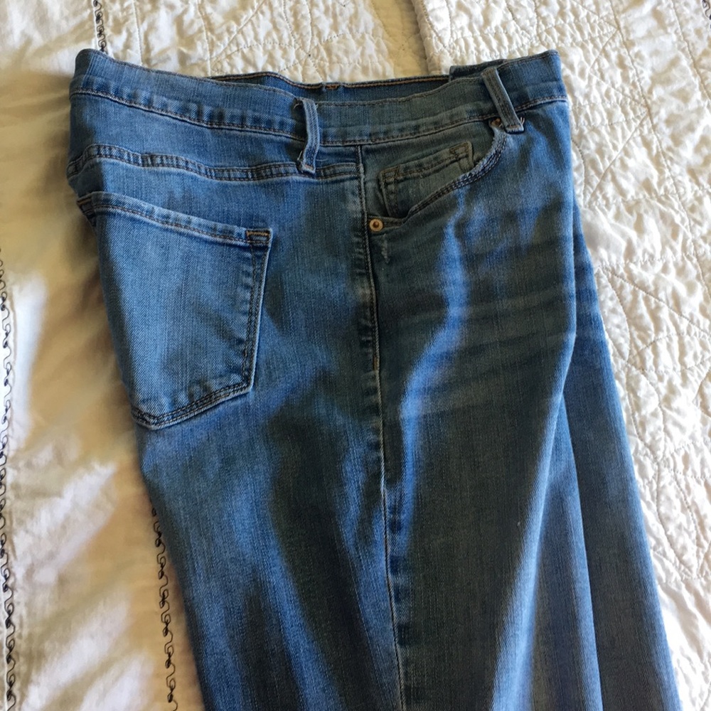 Old navy high rise tall flare jeans